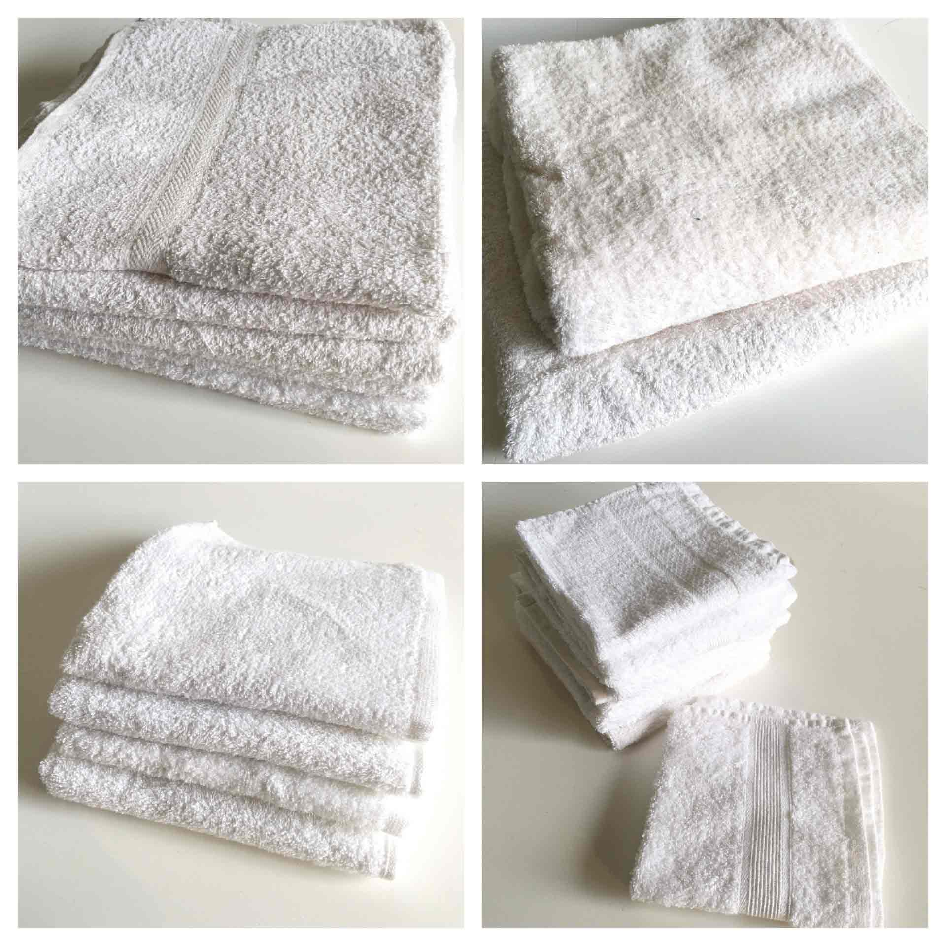 HOSPITAL LINEN, Towel - Face Washer White, HOS0037 - Towel, Large White, HOS0038 - Towel, Small White, HOS0041 - Towel, White